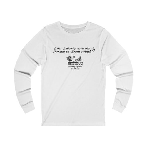 2022 Show White Unisex Jersey Long Sleeve Tee