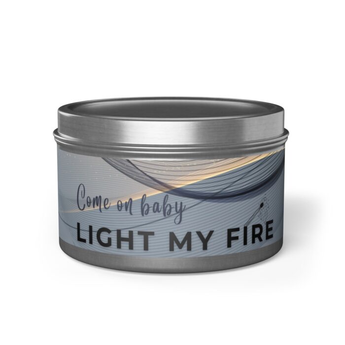 Silver Light My Fire Tin Candle - Image 12