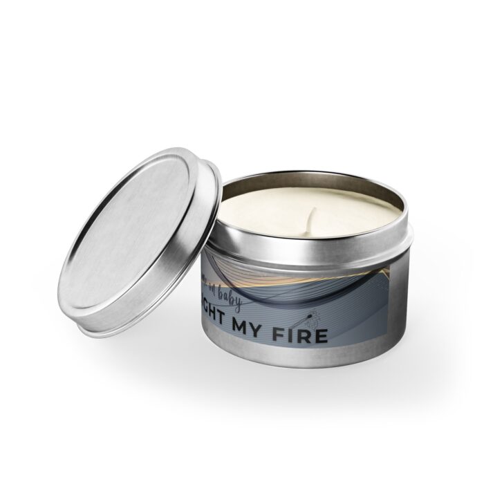 Silver Light My Fire Tin Candle - Image 15