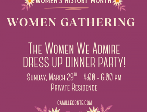Women Gathering Dress Up Dinner Party!